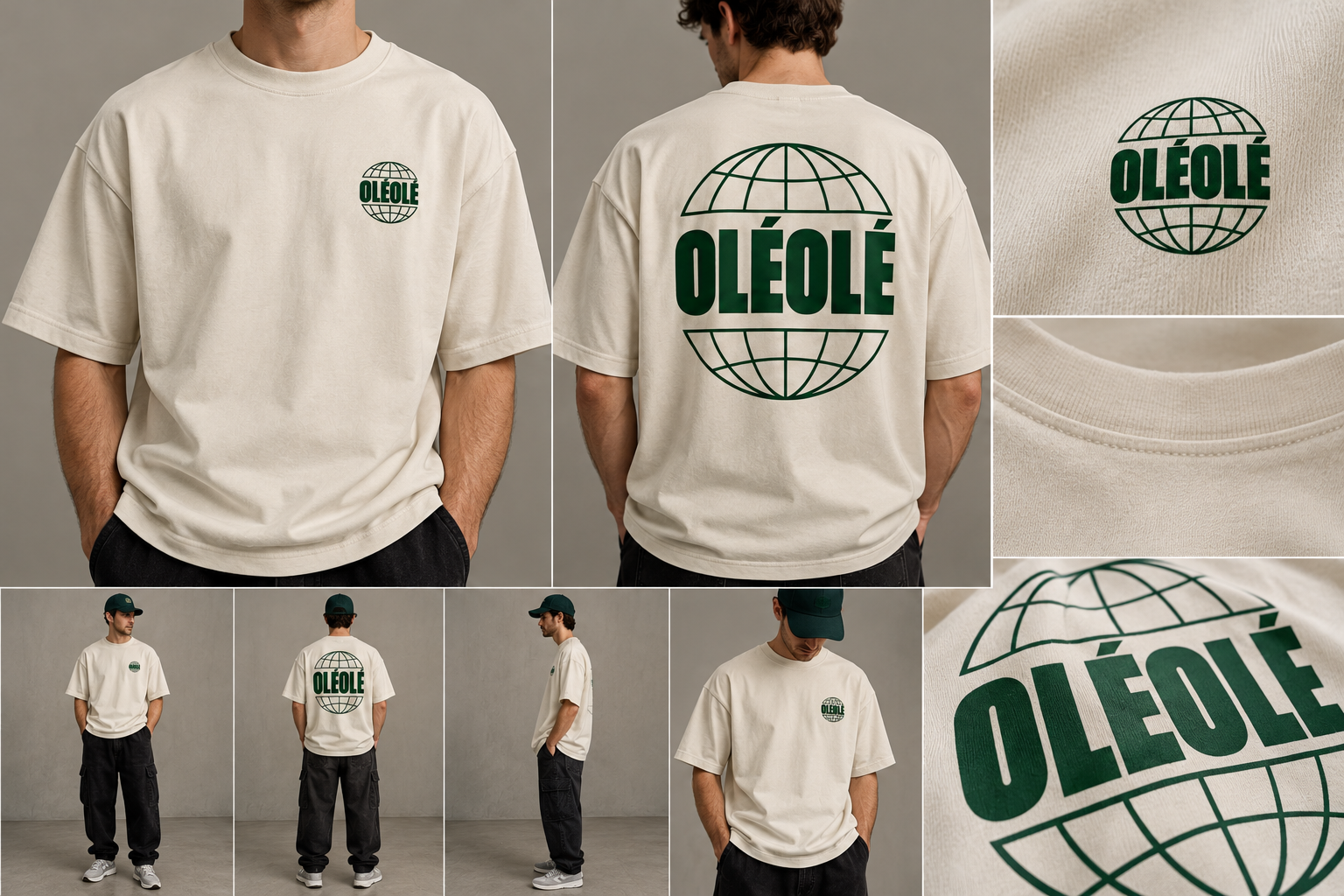 LIMITOVANÉ TRIČKO OLÉOLÉ - BIELA