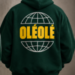 LIMITOVANÁ MIKINA OLÉOLÉ - ZELENÁ