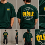 LIMITOVANÉ TRIČKO OLÉOLÉ - ZELENÁ